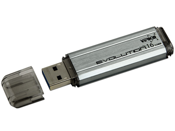 Unidad Flash USB 3.0 Verico Evolution lite de 16GB. Color Gris 