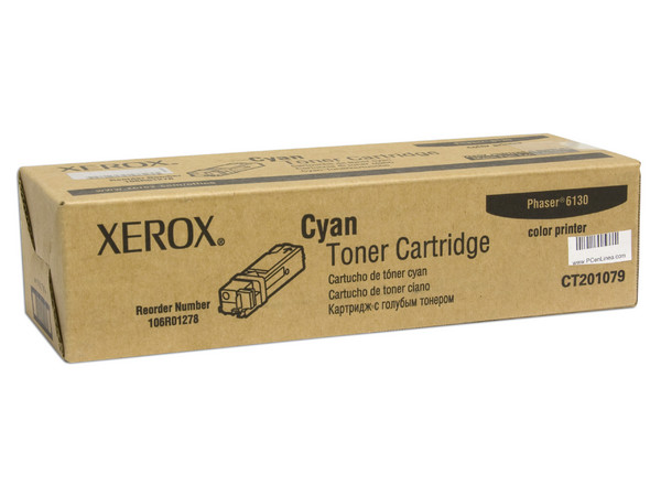 Cartucho de Tóner Xerox Color Cian, Modelo: 106R01278
