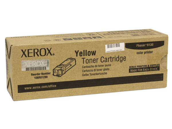 Cartucho de Toner Xerox Color Amarillo, Modelo: 106R01280