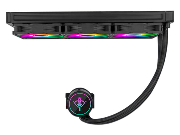 Sistema de Enfriamiento Líquido Yeyian VATN Series de 360mm, Soporta Intel LGA115X/1700/2011/2011y AMD AM5, AM4 y AM3, Color Negro.
 (Caja abierta)
