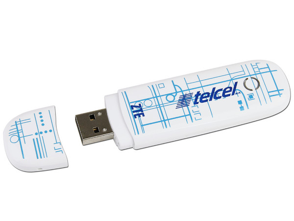 Banda Ancha Móvil 3G ZTE MF180, USB.Color Blanco con Azul