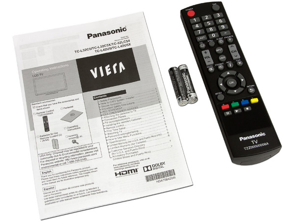 Televisión LCD Panasonic Viera de 32