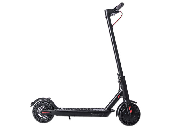 Scooter Eléctrico Vorago Kick 302 V2, 250W, hasta 25km/h, Soporta hasta 120kg, 6000mAh, Color Negro. (Reparado)