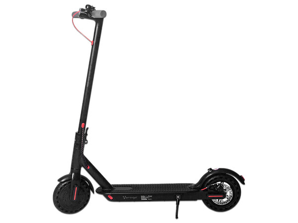 Scooter Eléctrico Vorago Kick 302 V2, 250W, hasta 25km/h, Soporta hasta 120kg, 6000mAh, Color Negro. (Reparado)