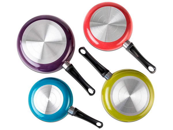 Juego de Sartenes Cinsa Circus, 5 piezas, Aluminio, Multicolor.