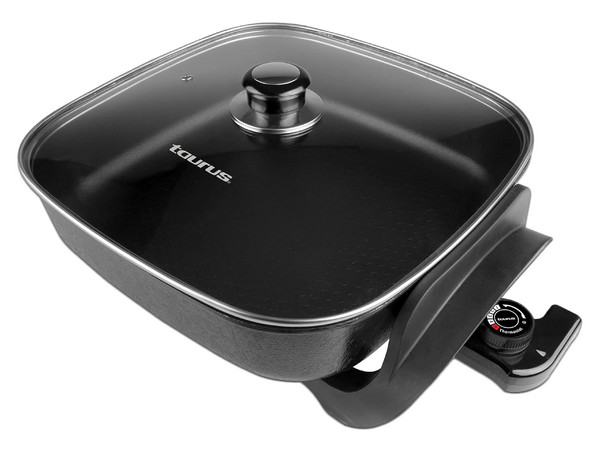 Sarten electrico Taurus Odiseo 2.5 L a 1500W, Color Negro.