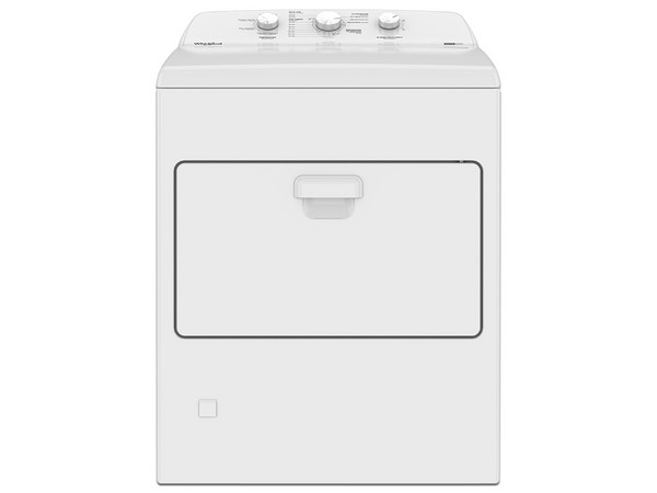 Secadora Whirlpool, Gas natural, Carga Superior 18 kg, AutoDry, color blanco.