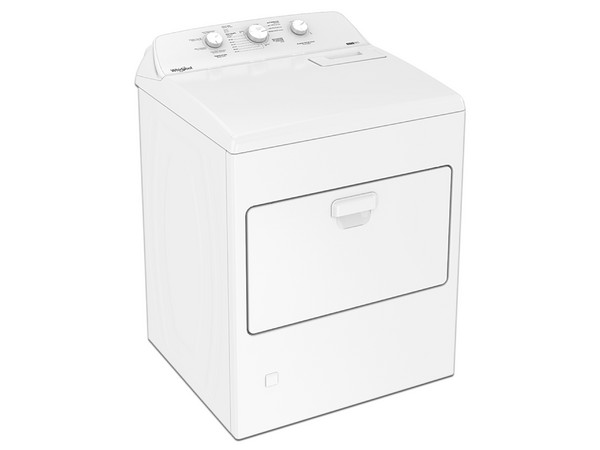 Secadora Whirlpool, Gas natural, Carga Superior 18 kg, AutoDry, color blanco.