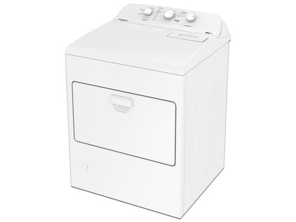 Secadora Whirlpool, Gas natural, Carga Superior 18 kg, AutoDry, color blanco.