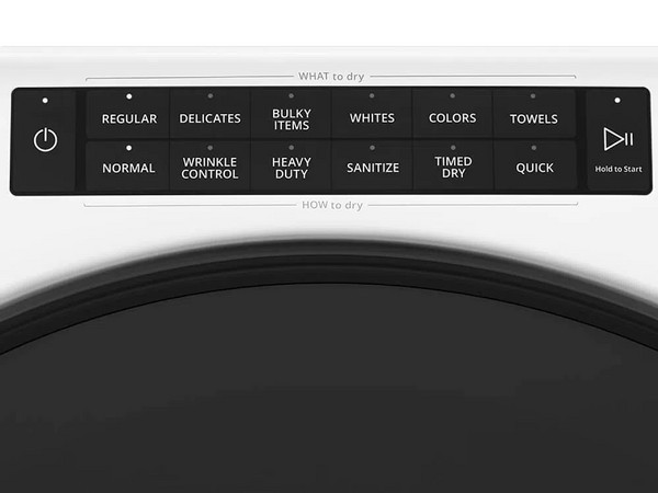 Secadora Whirlpool, Gas natural, Carga frontal 23 kg, AutoDry, color blanco.