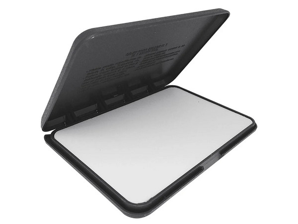 Cojín Azor para Sello Plástico 1STP Sin Tinta. Color Gris.
