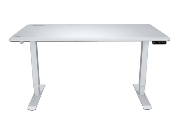 Escritorio Gamer Royal 150 Elite, USB, Altura Ajustable, Color Color Blanco.