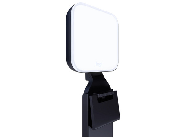 Logitech Luz Premium para Streaming, LED de Espectro Completo, 250 Lúmenes, Temperatura Ajustable 2700K a 6500K.
