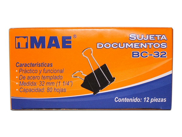 Sujeta Documentos MAE BC-32 32mm (1 1/4