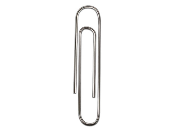 Clip Jumbo Nextep Niquelado, 50mm, 100 Clips.