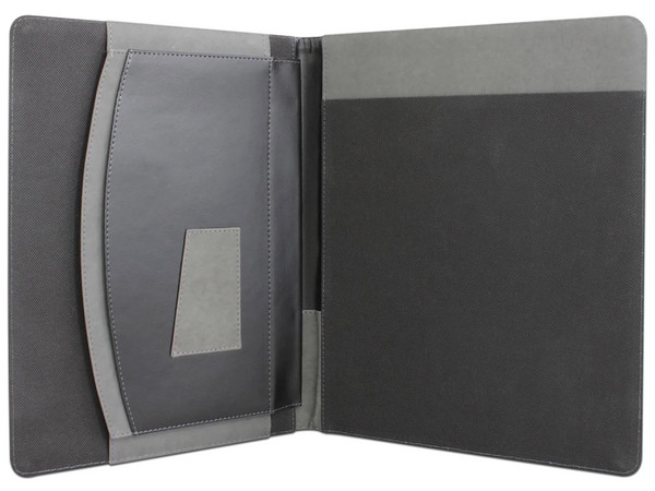 Bifolio Ejecutivo SWISSMOBILITY BERNINA, Con 2 compartimientos, Color Negro.