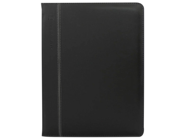 Bifolio Ejecutivo SWISSMOBILITY BERNINA, Con 2 compartimientos, Color Negro.