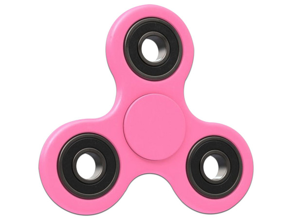 Fidget Spinner BRobotix de plástico. Color Rosa.