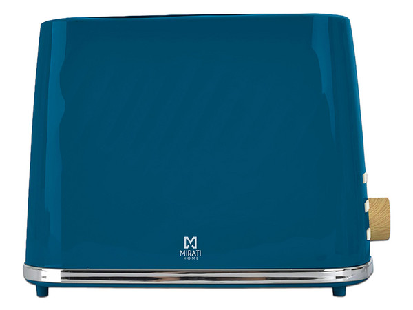 Tostadora Mirati MBT01 de 800W, 7 Niveles de Tostado, Color Azul.