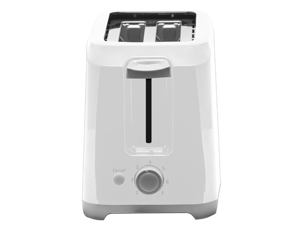 Tostadora Taurus Sagitario, 2 Rebanadas, 750W, color blanco.