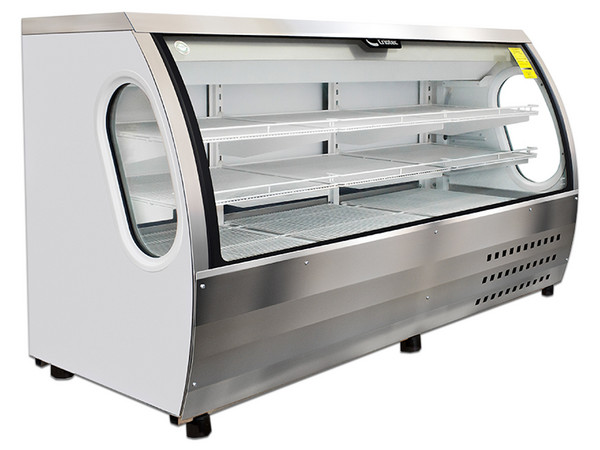 Vitrina para Carnicería Criotec VCC-200 de 903L, 110V. Color Blanco.