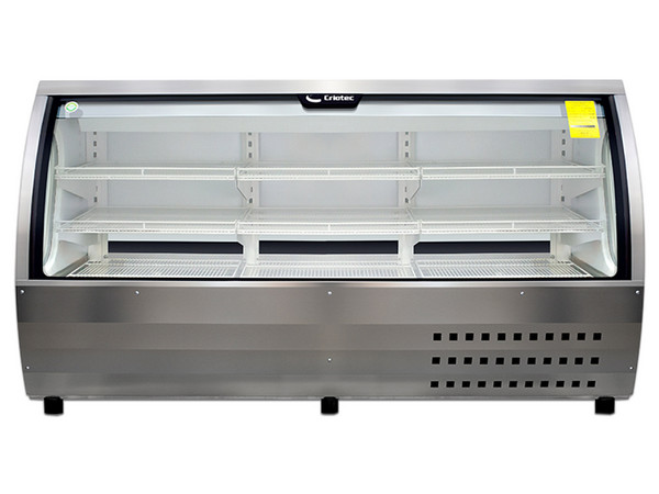 Vitrina para Carnicería Criotec VCC-200 de 903L, 110V. Color Blanco.