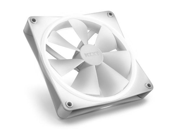 Ventilador NZXT F140 RGB Duo de 140mm, 1800RPM. Color Blanco.