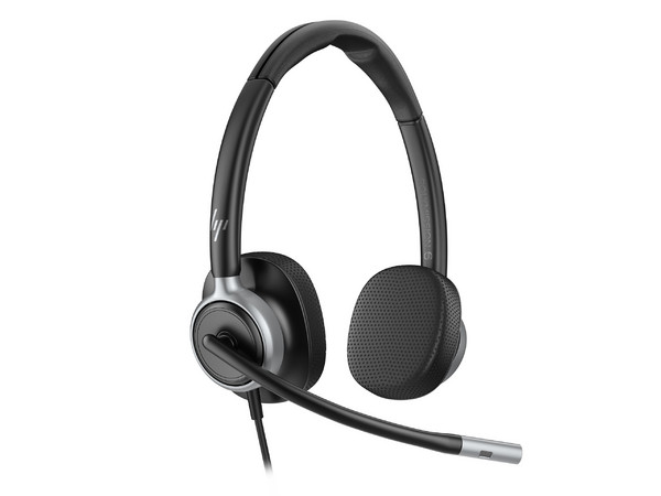 Audífonos Tipo Diadema HP Poly Mission 625 Stereo, Respuesta de Frecuencia 20Hz - 20kHz, USB. Color Negro.