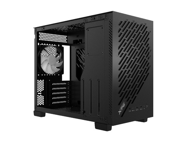 Gabinete XPG Valor Air Nano, Mid Tower, Micro-ATX, No Incluye Fuente de Poder. Color Negro.