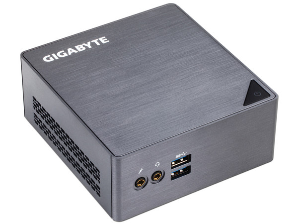 Mini Computadora Gigabyte PC BRIX:
Procesador Intel Core i3 6100U (2.3 GHz),
Soporta RAM de hasta 16GB DDR3L,
Puerto de Almacenamiento para 2.5”, 7 mm,
Red 802.11b/g/n,
No incluye Sistema Operativo.