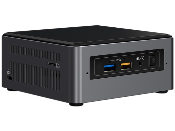 Mini Computadora Intel NUC Kit BOXNUC7I7BNH,
Procesador Intel Core i7-7567U (hasta 4.0 GHz),
Soporta hasta 32 GB SODIMM DDR4, Soporta D.D. de 2.5