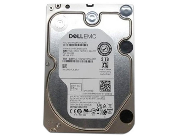 Disco Duro Dell 400-BRCT, 2TB, 7.2K RPM, SATA 6Gbps, 3.5