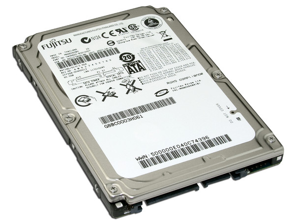 Disco Duro para Laptop Fujitsu de 60GB, Caché 8MB, 5400 RPM, SATA 1.5 Gb/s