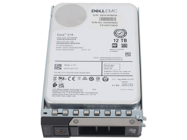 Disco Duro Enterprise Hikvision HDD/12TB/SATA/DELL 12TB, 3.5
