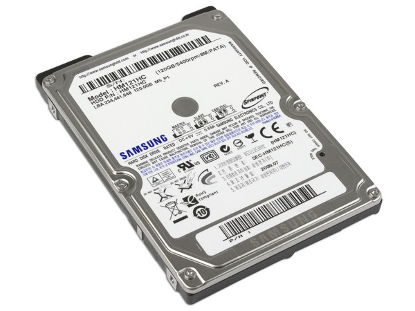 Disco Duro para Laptop Samsung de 120GB, Caché 8MB, 5400 RPM, IDE