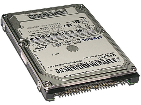 Disco Duro Samsung de 20GB, 5400RPM/8M/PATA, para Laptop