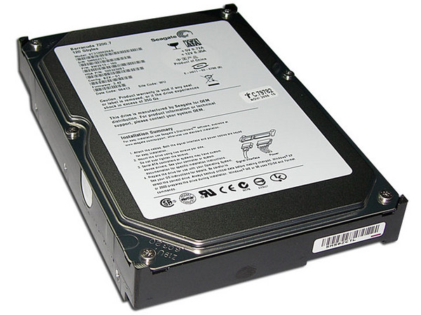 Disco Duro Seagate de 120GB, Serial-ATA a 7200RPM