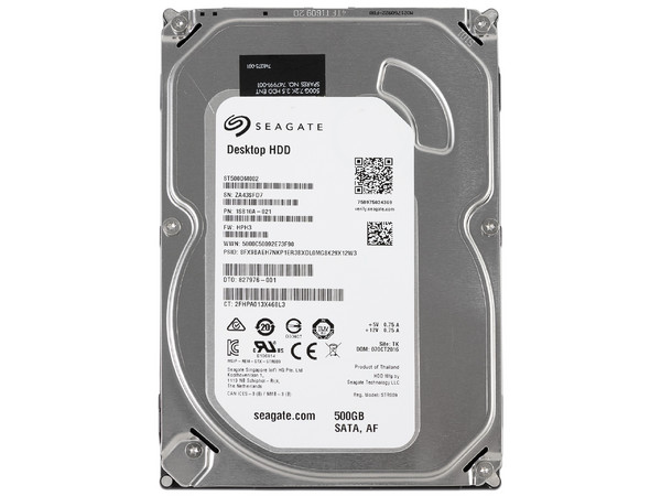 Disco Duro Seagate 500GB, 7200 RPM, SATA III (6.0 Gb/s), New Pull.