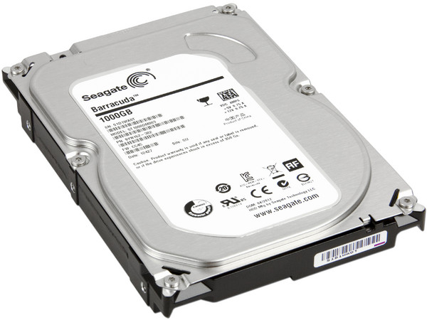 Disco Duro Seagate Barracuda 1TB, Caché 64MB, 7200 RPM, SATA III (6.0 Gb/s)
