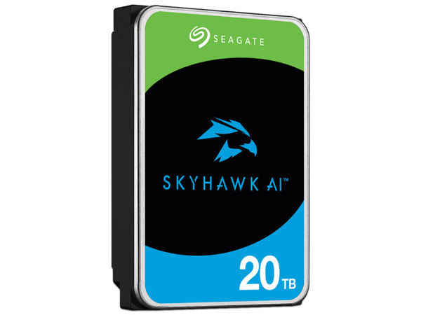 Disco Duro Seagate Skyhawk AI 20TB, Caché 512MB, 7200 RPM, SATA III (6.0 Gb/s), 3.5