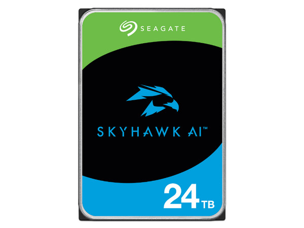 Disco Duro Seagate SkyHawk AI para Videovigilancia de 24TB, 3.5