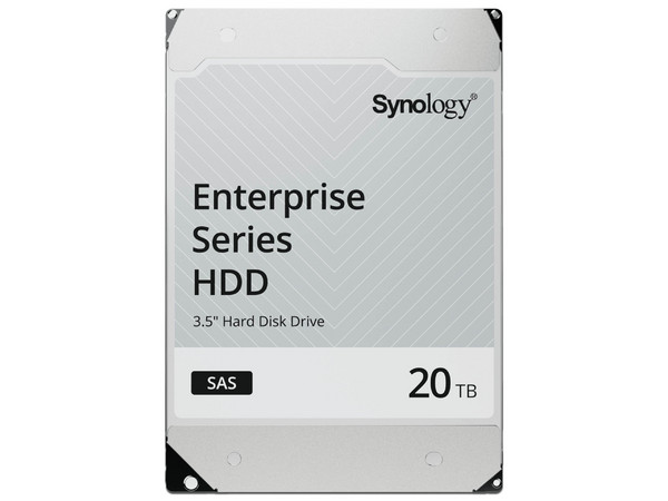 Disco duro Synology Serie Enterprise HAS5310-20T de 20TB, 7200RPM, optimizado para NAS.