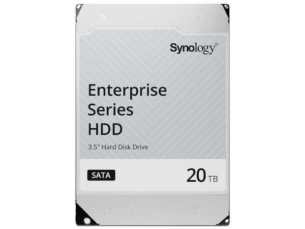 Disco duro empresarial Synology HAT5310-20T de 20TB, 7200RPM, optimizado para NAS.