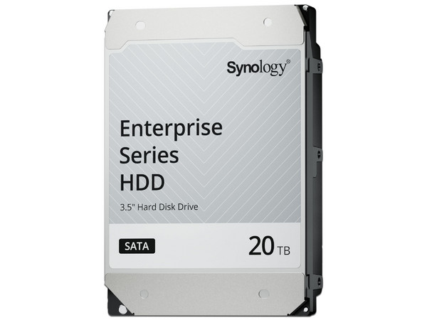 Disco duro empresarial Synology HAT5310-20T de 20TB, 7200RPM, optimizado para NAS.