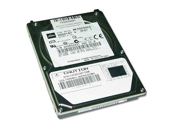 Disco Duro Toshiba 20GB para portátiles