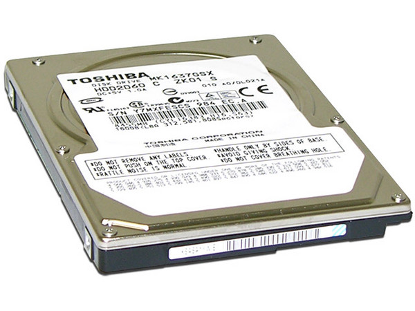 Disco Duro para Laptop TOSHIBA de 160GB, 5400 RPM, Serial ATA