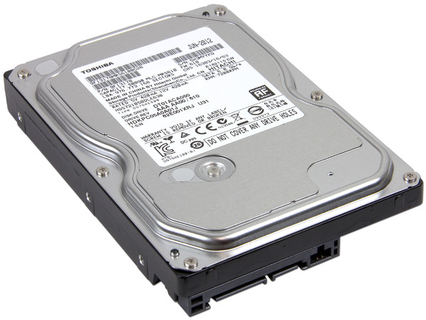 Disco Duro Toshiba de 500 GB, 7200 RPM, 32MB Caché, SATA III (6 Gb/s)