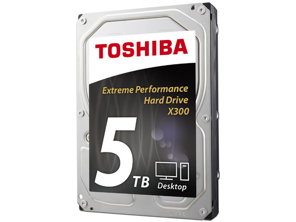 Disco Duro Toshiba X300 de 5TB, 7200 RPM, 128 MB Caché, SATA III (6 Gb/s).