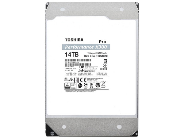 Disco Duro Toshiba X300 Pro de 14TB, 3.5