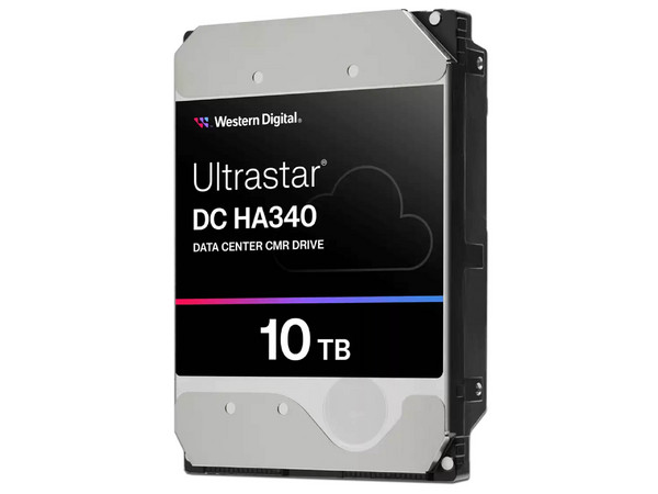 Disco Duro Western Digital Ultrastar DC HA340 de 10TB, 7200 RPM, Caché 256MB, SATA III (6.0 Gb/s).